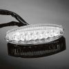 Koncové moto světlo Highway Hawk LED OVAL, osvětlení SPZ, E-mark (1ks)
